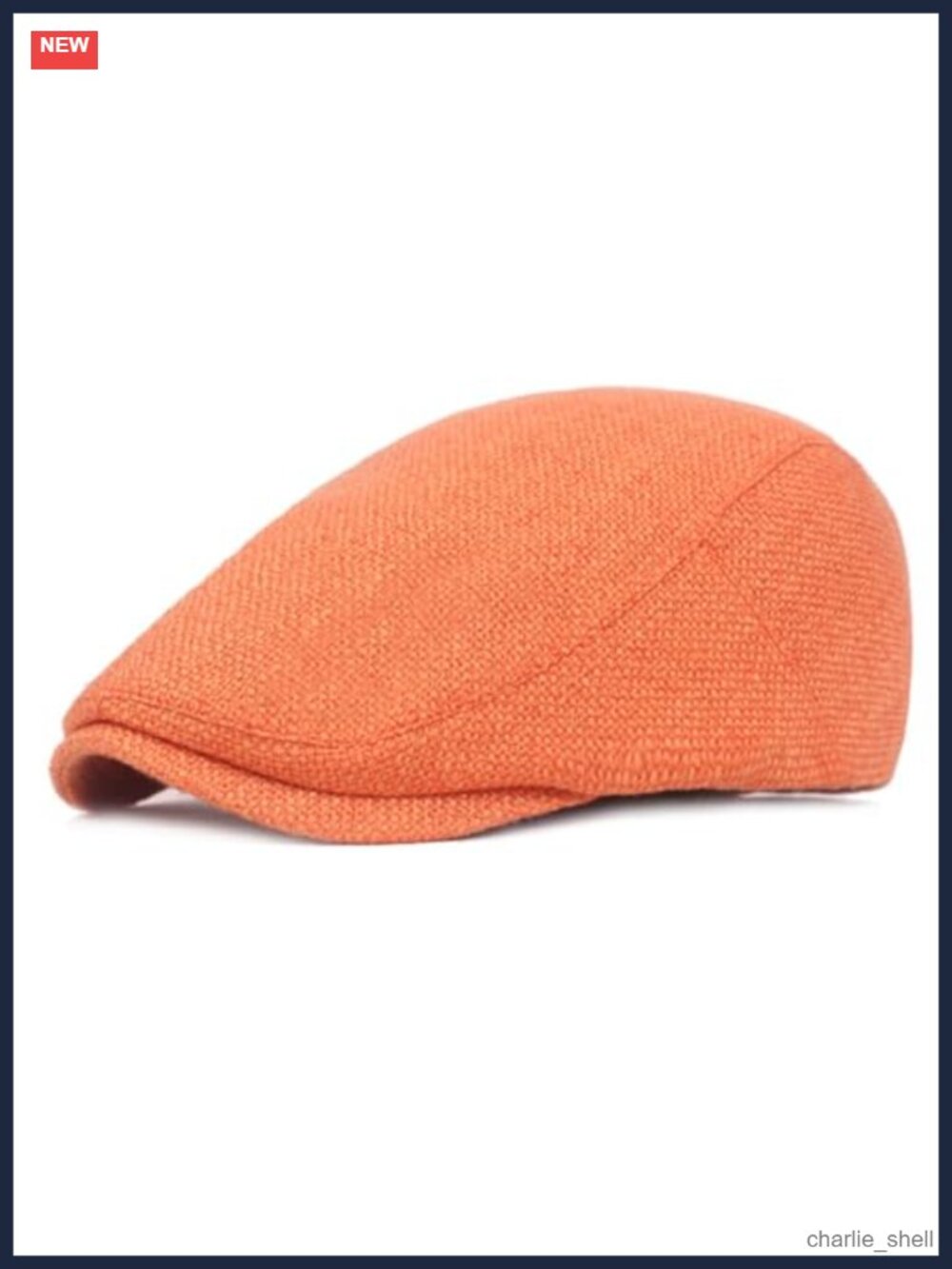 Cotton Linen Newsboy Cap Adjustable Flat Hat Driving Fishing Hunting